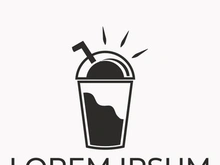 Bubble tea logo