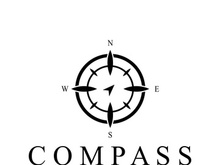 compass icon isolated on background.modern flat compass pictogram,business,marketing,internet concept.trendy simple vector symbol for websitedesign or button to mobile app.logo illustration.