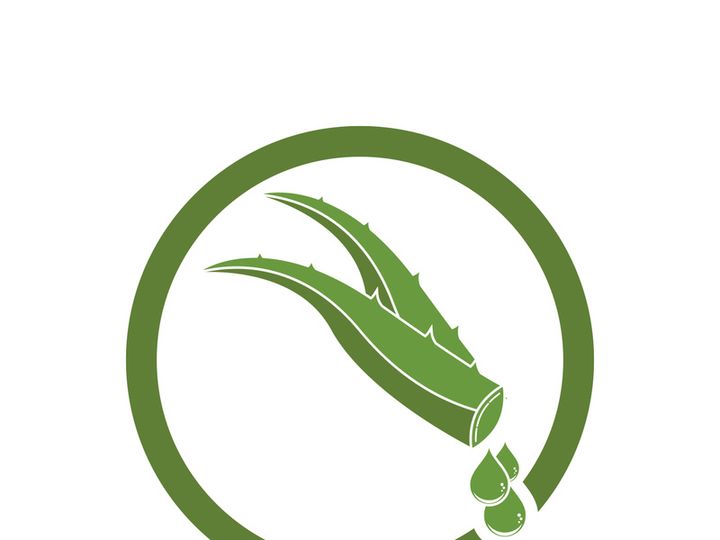 Aloe Vera logo icon design symbol beauty skin care