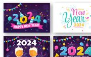 15 Happy New Year 2024 Illustration