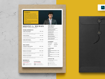 Resume CV Template-93 preview picture