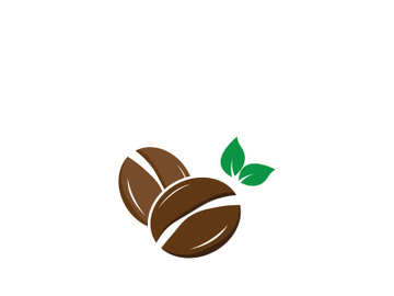 Premium coffee bean logo design. preview picture