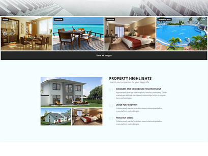 Real Estate PSD Template