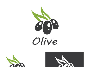 Olive fruit logo design. preview picture