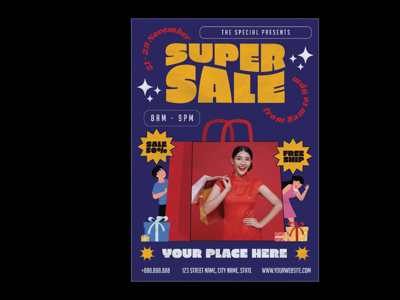 Super Sale Flyer