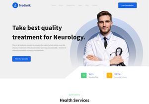 Medinik-Medical-Website-Landing-Page