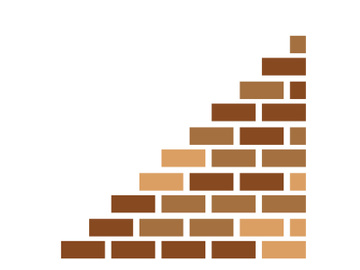 Brick icon design illustration preview picture