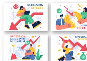 10 Recession Effects Illustration