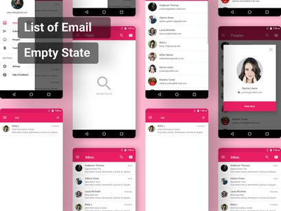 Mailbox App - Android UI Template