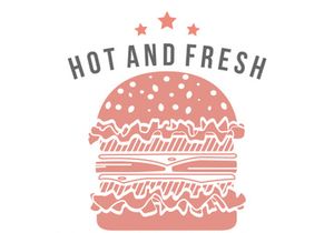 FREE Fast Food vintage logo