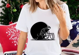American football helmet illustration