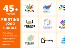45+ Printing Logo Bundle