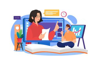 M124_Online Education Illustrations