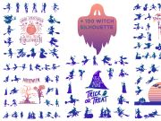 Collection : Witch Halloween Silhouette