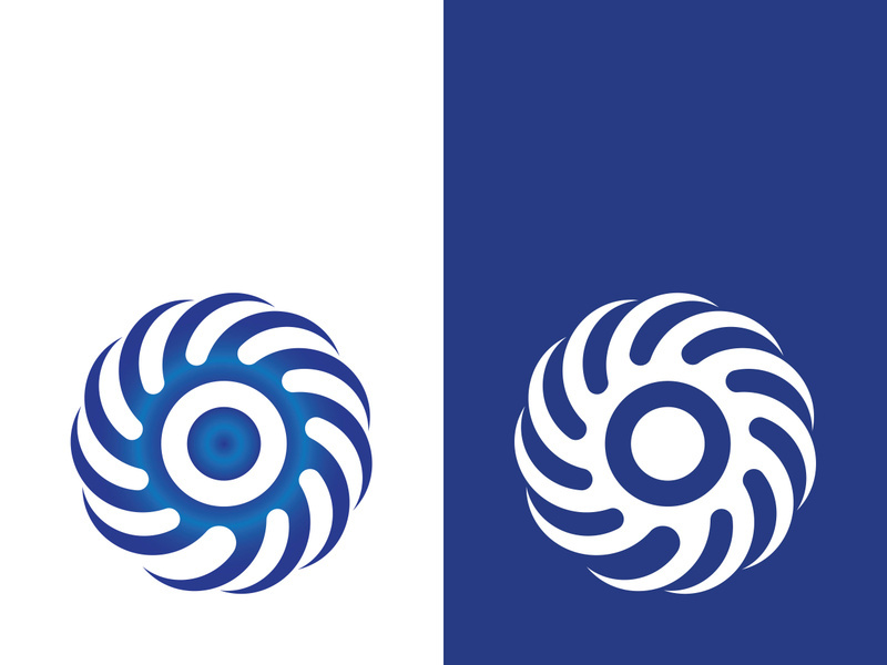 vortex vector illustration icon logo template design