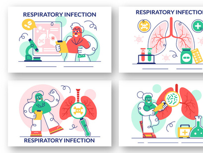 10 Respiratory Infection Illustration