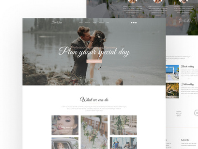 LoveCase Web uikit for wedding Figma and Phoptoshop