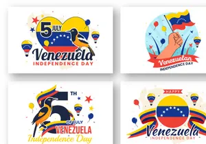 10 Venezuela Independence Day Illustration