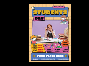 Students Day Flyer preview picture