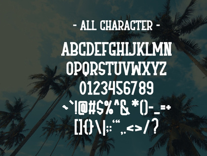 Vintage Summer - Condensed Slab Serif