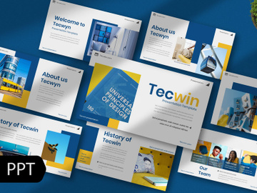Tecwin Creative Powerpoint Template preview picture