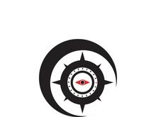 Compass logo template vector icon illustration design