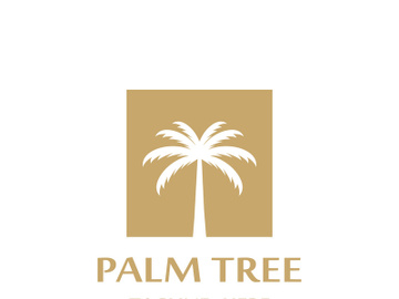 Palm tree summer logo design with creative ideas. preview picture