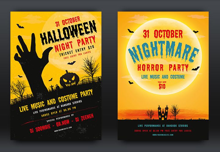 Halloween Flyer Template