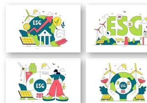 10 Environmental Social Governance Illustration