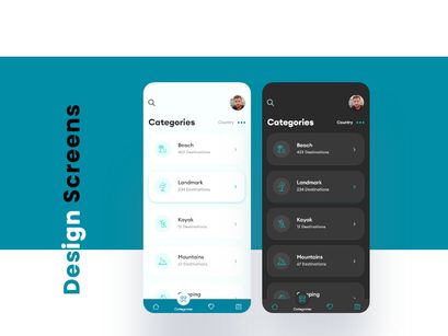 Travel App Design