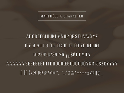 Marchellia Typeface