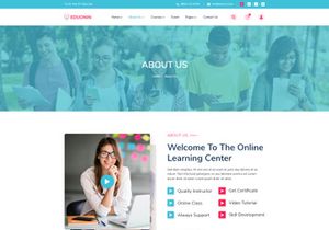 Eduonin – Online Education XD Template
