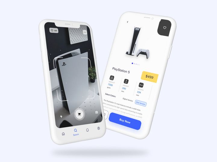 AR Furniture Shopping App