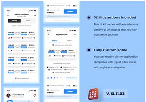 Flight Booking Ticket App Design