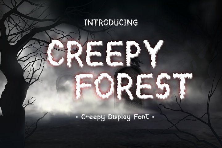 Creepy Forest - Free Font