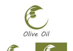 Olive fruit logo design.
