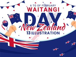 13 Happy Waitangi Day Illustration preview picture