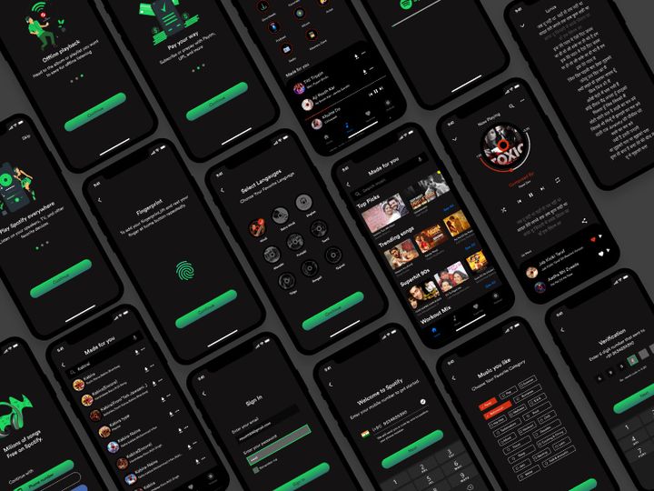 Spotify Redesign Concept
