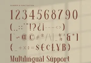Mavero - Serif Font