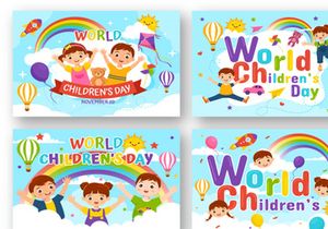 14 World Children's Day Illustration