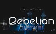 Rebelion - Futuristic Font