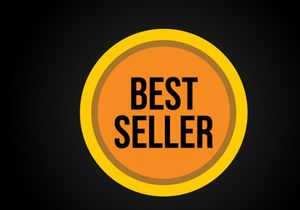 10 Best Seller icon design, Best Seller badge logo design template vector illustration