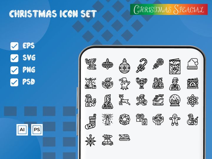 Christmas Icon Set