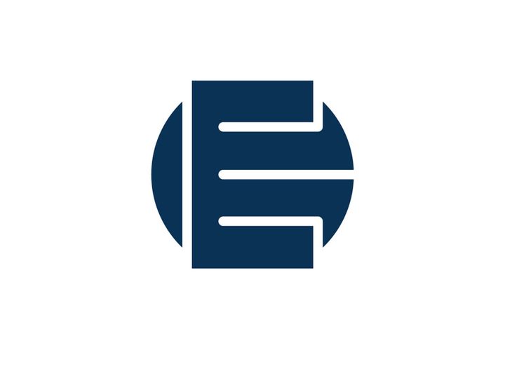 Letter E logo icon design template