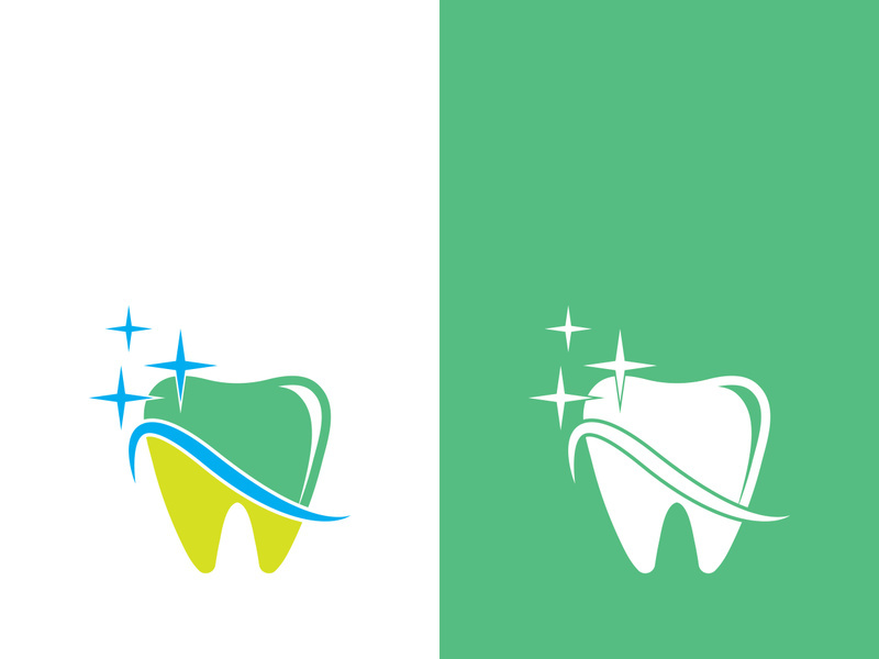 Dental logo template vector illustration icon design