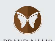 Butterfly logo design