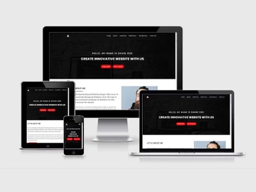 Personal Portfolio HTML Template preview picture