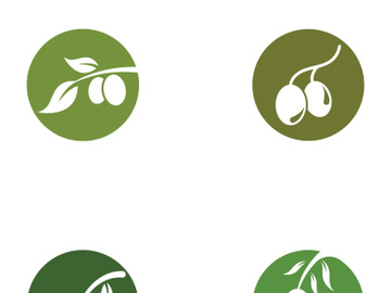 Olive fruit logo design. preview picture