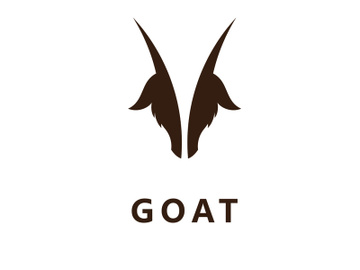 Goat logo icon vector template preview picture