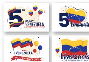 14 Happy Venezuela Independence Day Illustration